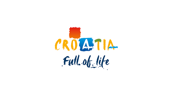 Logo Kroatische Toeristenorganisatie - Croatia - Full of Life - op transparante achtergrond - 600 * 337 pixels
